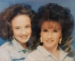 Have a glamorous Mother's Day! 1. “That's my mom and I, circa 1990