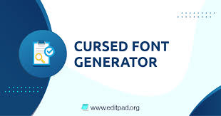 1.0 wed apr 26 11. Cursed Font Generator