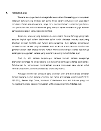 Emeritus dato asmah haji omar lahir di jitra, kedah. Wacana Dalam Bahasa Melayu Anwar Soebah Academia Edu