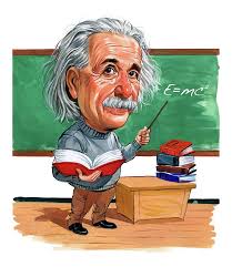 Albert Einstein By Art Caricature Einstein Albert Einstein