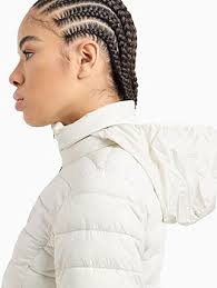 EA7 Emporio Armani Giubbotto Donna Core Lady Imbottita in Misto Nylon  Riciclato 7W000088AF12477 8059659597494