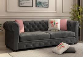 The calma 3 seater sofa is a relaxed design sofa perfect for family living rooms. Fabric Sofa Buy Latest 45 Fabric Sofa Set Online Upto 55 Off