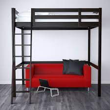 Shop items you love at overstock, with free shipping on everything* and easy returns. Stora Struttura Per Letto A Soppalco Nero 140x200 Cm Ikea It