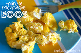 Is it bad to put eggs in the microwave? 1 Minute Microwave Eggs I Can Teach My Child