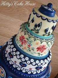 Facebook 1463663276966 Polish Wedding Painted Cakes Polish Desserts