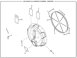 Ez Clean Aez31023 15 Surface Cleaner Attachment Parts And Accessories Partswarehouse