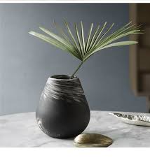 ink ivy装饰品黑白流纹花瓶玻璃花瓶创意摆件插花器blender tmall com天猫 decor ink vase