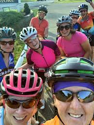 Thank you ladies for participating in the pink ribbon ride