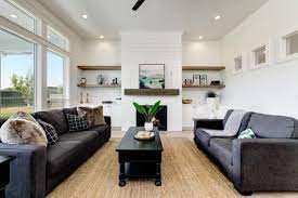 We already had shiplap as a feature wall for our staircase, why not transfer the it's a creamy white and the paint comes out silky smooth & extremely durable! Fireplace Gallery The Shiplap Store