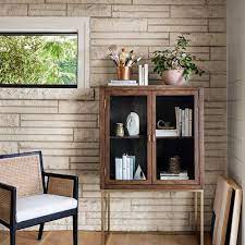 Four Hands Furniture Antonia Cane Dining Arm Chair Eliza Cabinet Modern Living Room Modern Storage F Monochromatic Living Room Furniture Dining Arm Chair