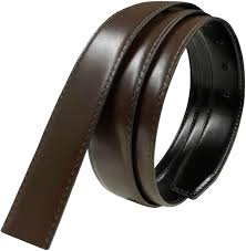 Genuine Leather Reversible Belt Strap