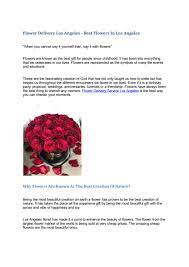 Same day flowers delivery to los angeles. Same Day Flower Delivery Los Angeles Flower Delivery By Flower Delivery Los Angeles Issuu
