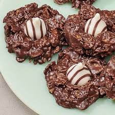 No Bake Peanut Butter Blossom Recipes Recipe Baking Recipes Cookies Peanut Butter Blossoms Hershey Recipes