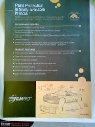 What are the pros/cons of clear film bra? Clear Protective Car Bra Pros And Cons Team Bhp