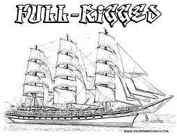 As part of our history at home collection of resources for families, explore early america with the colonial america coloring book from jamestown settlement and the american revolution museum at yorktown. Sailing Ships Coloring Pages Coloring Home