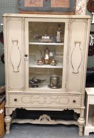 Just Finished Gorgeous China Cabinet Painted With Maison Blanche Chalk Paint In Mushroom Painted China Cabinets Vintage China Cabinets Antique China Cabinets