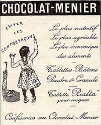 The 1920s Ad For Menier Chocolate 1920s Ads Calligraphy Words Milton Glaser