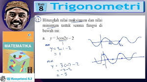 Contoh soal turunan trigonometri contoh soal pelajaran anak sd. Nilai Maksimum Trigonometri Trigonometri Sma Kelas 10 Bse Matematika K13 Uk 8 3 No 12a Youtube