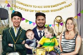 Both paine and pant have the propensity to say something or the other while plying their trade behind the wickets. Icc Trolls Rishabh Pant After Naming Him Emerging Player Of The Year Cricket News India Tv