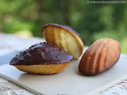 Madeleines Enrobees Au Chocolat Recette Recette Madeleine Recettes De Cuisine Madeleine Chocolat