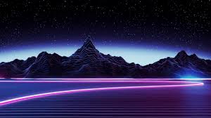 Quote, purple background, purple sky, vaporwave, golden aesthetics. Free Download Desktop Neon Mountain Wallpaper Dark Aesthetic Wallpaper 1920x1080 For Your Desktop Mobile Tablet Explore 43 Dark Aesthetic Wallpaper Dark Aesthetic Wallpaper Dark Bomber Aesthetic Wallpapers Aesthetic Wallpaper