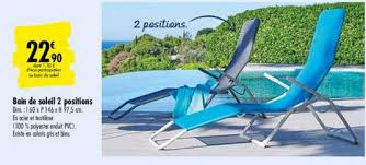 We did not find results for: Offre Bain De Soleil 2 Positions Chez Carrefour