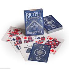 Robocycle 2 Deck Set Blue Black Bicycle Playing Cards Poker Size Uspcc Limited Ebay Playing Card Deck Bicycle Cards Bicycle Playing Cards