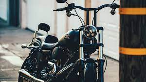 Wallpaper Side View Harley Davidson Motorcycle Harley Davidson Posters Classic Harley Davidson Harley Davidson Motorcycles