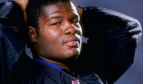 The Easton Assassin" Larry Holmes, 1970s and 80s heavyweight champion with  a terrific jab and hard right hand.