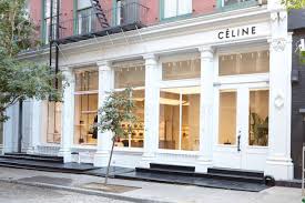 celine takes soho store design boutique shop window design facade house