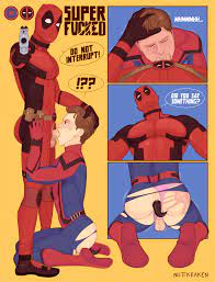 angry face blowjob bubble butt choking crying deadpool face  fucking facial forced forced fellatio forced oral forced yaoi gay handprint  handprint on ass male marvel nuttkraken oral oral rape