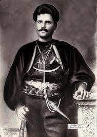 Captain Gonos Georgios Gonos Yiotas From Giannitsa Macedonia Greece Passed Into Immortality Age 31 Fighting For The Liberat Greek Roots Greece Macedonia