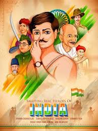 On this eve, the president delivers the address to the nation. Tricolor India Background With Nation Hero And Freedom Fighter For Independence D Happy Independence Day Images Independence Day Drawing Independence Day India