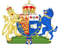 The flag of wales, approved in 1953, pictures a red dragon on a green and white flag with the motto y ddraig goch ddyry cychwyn, meaning the red dragon gives the lead (cohen, pg 196). Coat Of Arms Of The Prince Of Wales Wikipedia