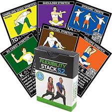 Each person sorts the cards into the different piles (you are, you are not, and does not apply), discussing the choices along the way. Flexibility Exercise Cards By Stack 52 Learn Static And Dynamic Stretches Video Instructions Included Perfect For Workout Warm Ups And Cooling Down Increase Joint Range Of Motion Safely Walmart Com Walmart Com