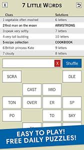 We did not find results for: 7 Little Words Amazon Ca Apps For Android