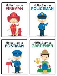 Professions Jobs Occupations Card By Missmissg Tpt Aprender Ingles Para Ninos Fichas Ingles Infantil Ingles Para Ninos