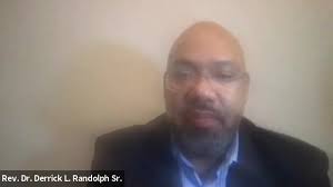 Our pastor Rev Dr Derrick...