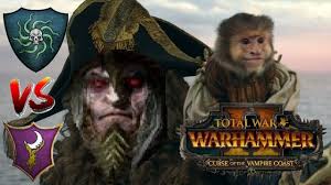 Warhammer Total War 2 Curse Of The Vampire Coast Vampire Coast Vs Dark Elves Hard Noc Life Total War Warhammer 2 Curse Of The Vampire Coast Youtube