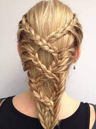 Medieval Lace Braids Looks Beautiful Geflochtene Frisuren Zopffrisuren Haar Styling
