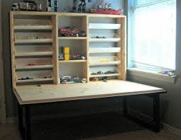 Flip Down Table Storage Cabinet Use For Desk Kids Play Table Craft Table Workbench Craft Table Diy Lego Table Diy Fold Out Table