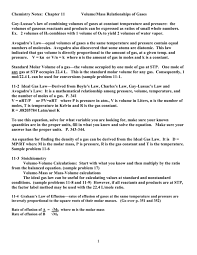 Multiply the volume by the density to get the mass. Chemistry Notes Ch 11