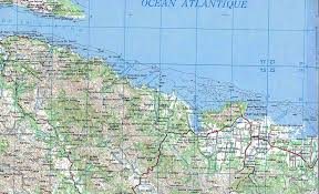 Mapa de américa con nombres de países y capitales en español para imprimir. Carte D Haiti Cap Haitien