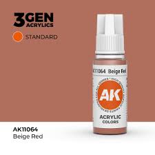 AK-Interactive: (3rd Gen) Acrylic - Beige Red (17ml)