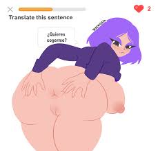 Duolingo Lily and Zari - Lesbian Porn