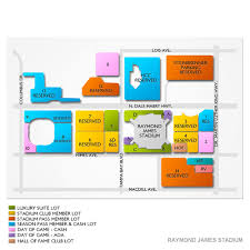 Raymond James Stadium Parking