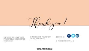 Enjoy benefits across our suite of products such as cash back in the form of a statement credit, travel rewards, flexible payment options, and membership rewards ® points ‡. Thank You Card For Small Business Template Postermywall