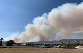 El incendio presentaba dos focos. Bomberos De Guadalajara Se Suman A Lucha Contra Incendio En La Primavera Notisistema