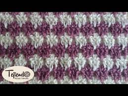 Para tejer en dos o más colores ideal para bolsos, bufandas, colchas, almohadones, etc. Punto A Ganchillo En Dos Colores Youtube