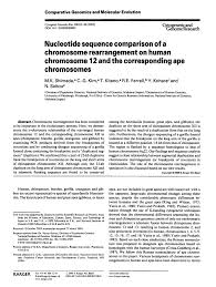 Explain how pedigrees are used to study human traits. Pdf Nucleotide Sequence Comparison Of A Chromosome Rearrangement On Human Chromosome 12 And The Corresponding Ape Chromosomes